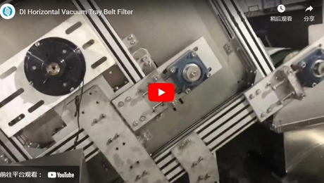 DI Horizontal Vacuum Tray Belt Filter