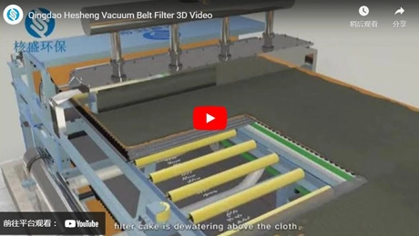 Qingdao Hesheng Vacuum Belt Filter 3D Video