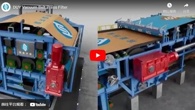 DUY Vacuum Belt Press Filter