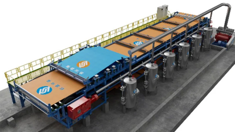 LDZ Crawler Vacuum Pressure Belt Filter