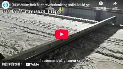 DU vacuum belt filter revolutionizing solid-liquid separation and empowering green lithium extraction